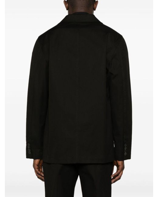Valentino Black Cotton Jacket for men