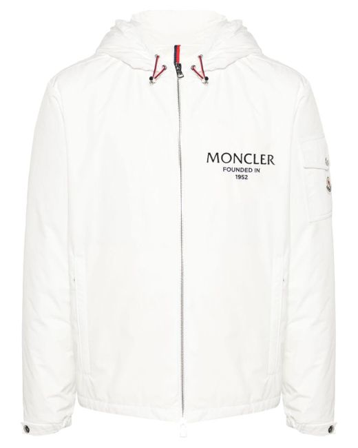 Moncler White 'Granero' Jacket for men