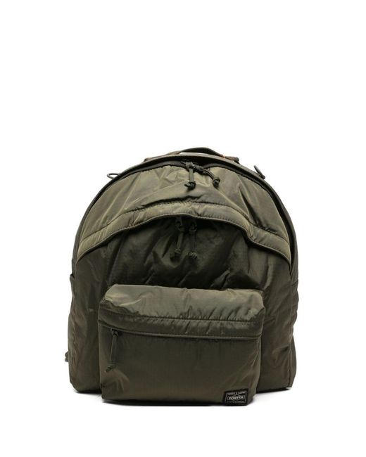 Porter-Yoshida and Co Green Double Pack Daypack Small Backpack for men