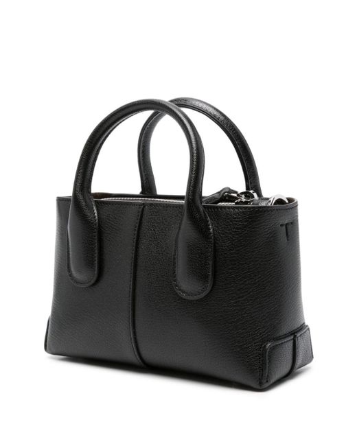 Tod's Black Di Bag Mini Leather Handbag