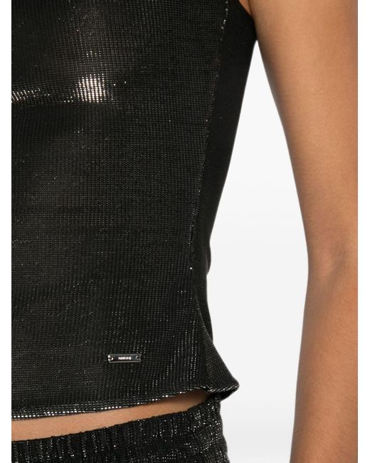 Gucci Black Jersey Top