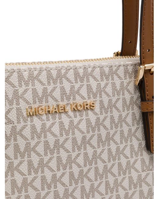 MICHAEL Michael Kors Gray Jet Set Shopping Bag
