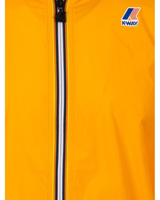 K-Way Orange Le Vrai 0.4 Jacket for men