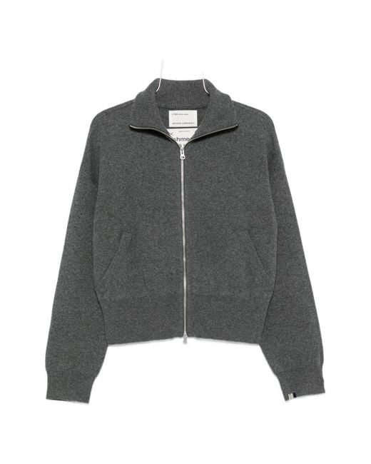 Extreme Cashmere Gray Cashmere Cardigan
