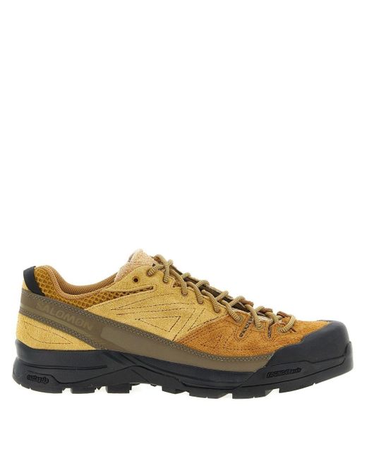 Salomon Brown X-Alp Sneakers for men