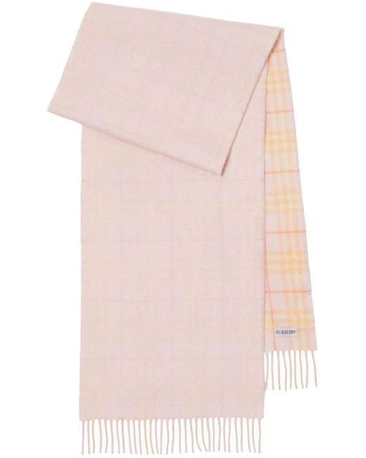 Burberry Pink Cashmere Scarf