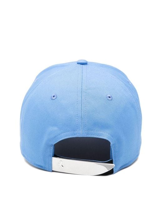 Ferrari Blue Baseball Cap With Logo for men