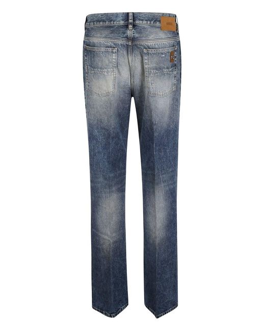 Amiri Blue Jeans Slashed Boot Cut for men