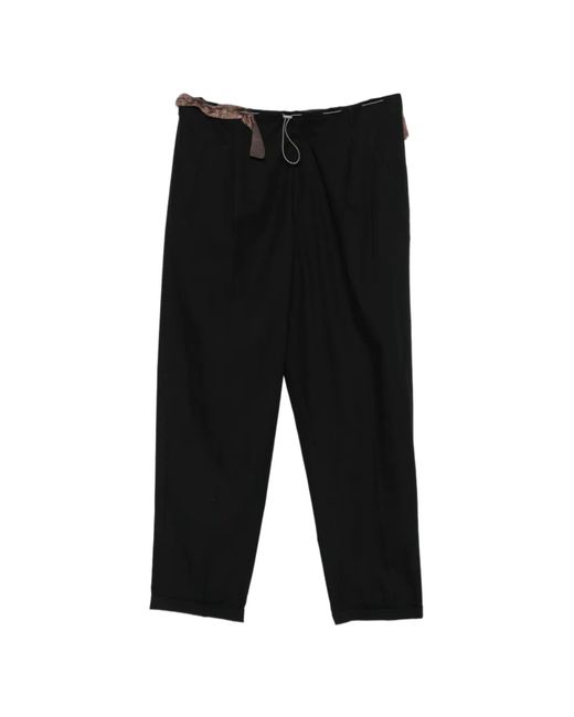 Magliano Black Cotton Pants for men