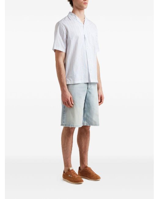 McQueen White Shirt With Logo for men