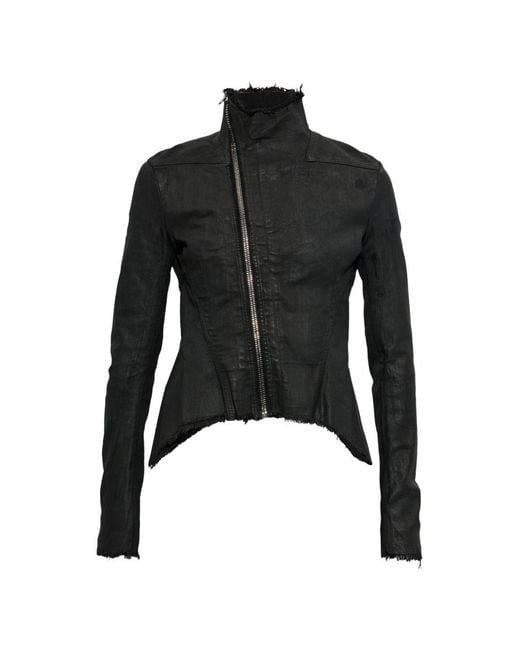 Rick Owens Black Denim Jacket