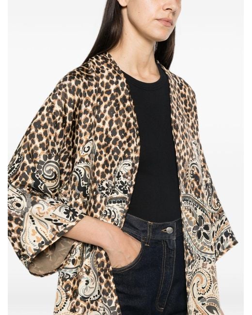 Etro Natural Kesa Silk Jacket
