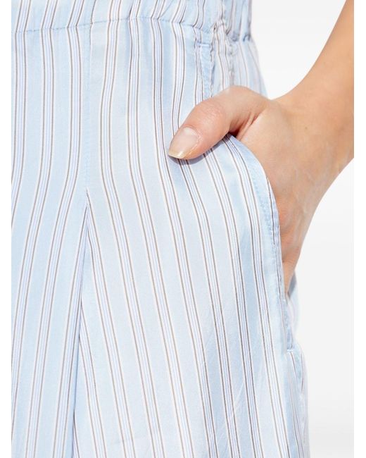 Dries Van Noten White Pila Wide-Leg Trousers