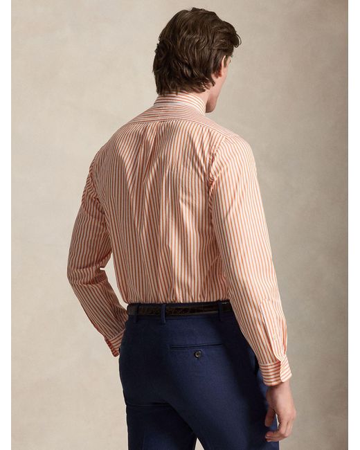 Polo Ralph Lauren Pink Linen Shirt for men