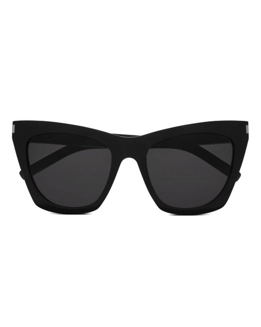Saint Laurent Black Sl214 Sunglasses