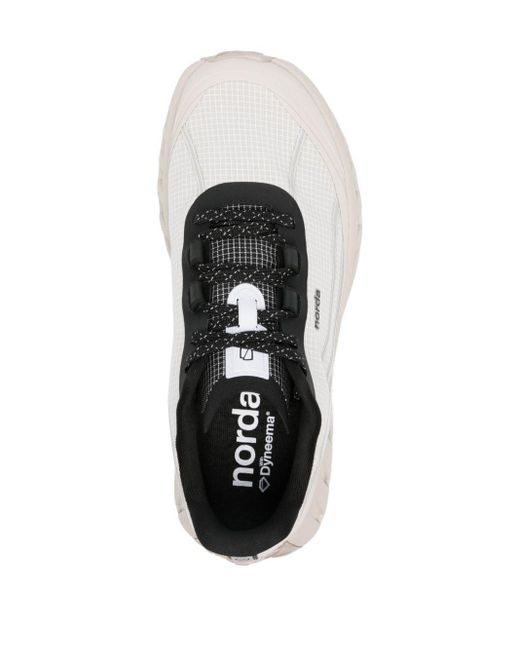 Norda White 002 Panelled Sneakers for men