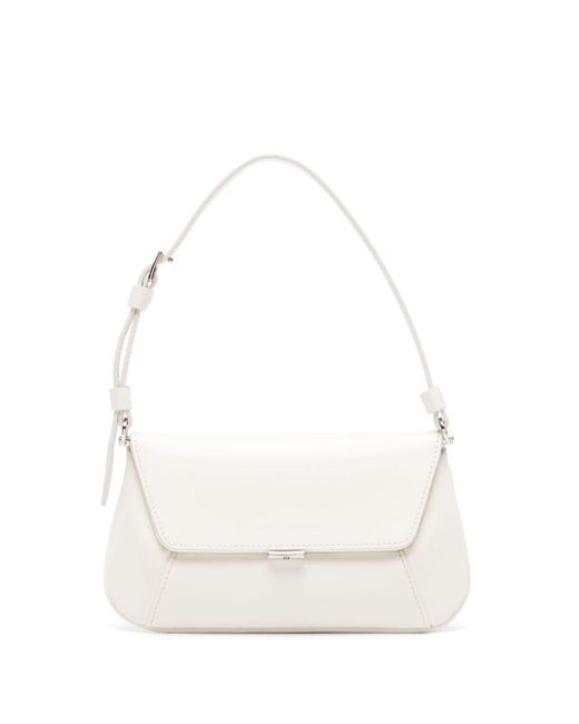 AMINA MUADDI White Ami Mini Leather Shoulder Bag