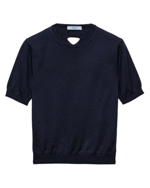Top di Prada in Blue