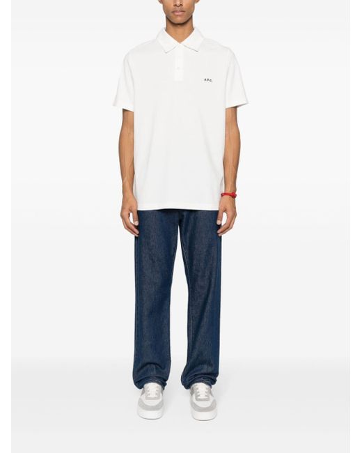 A.P.C. White T-Shirts And Polos for men