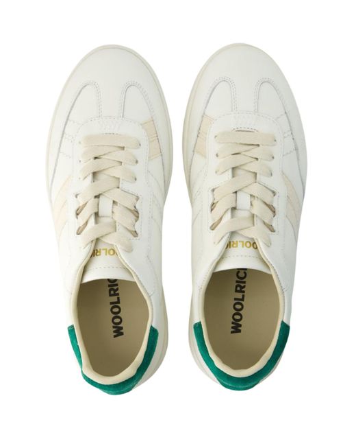 Woolrich White Sneaker Double Ut for men