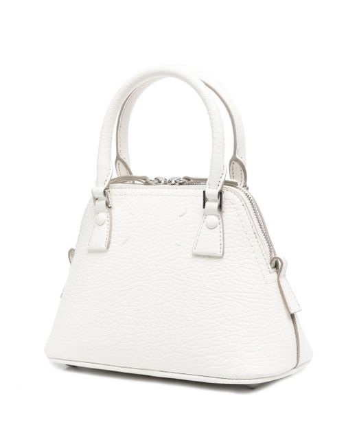 Maison Margiela White Micro 5ac Classique Top-handle Bag for men