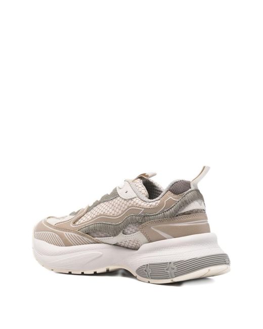 Emporio Armani White Mesh Sneakers