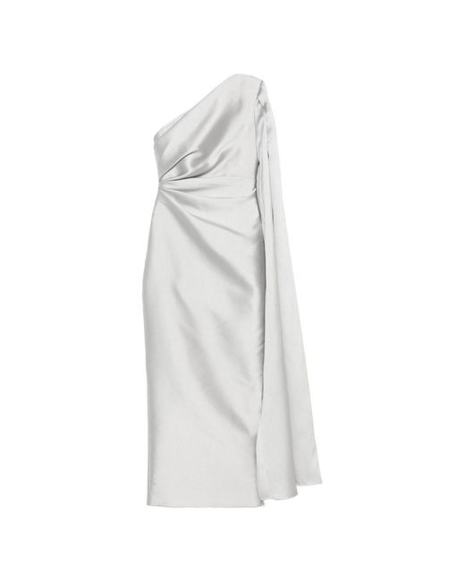 Solace London White Veya Maxi Dress