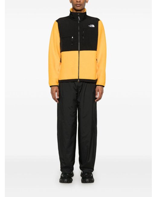 The North Face Black Panelled Fleece Jacket for men