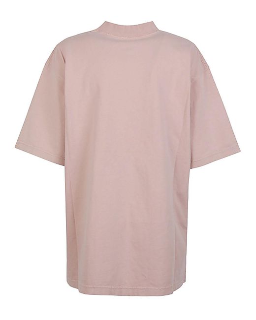 T-shirt Mirror di Balenciaga in Pink