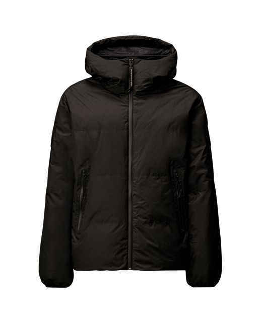 C P Company Black Pertex Down Jacket for men