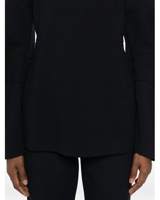 Max Mara Black Crew Neck Sweater