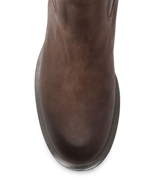 Paris Texas Brown Napa Leather Boots