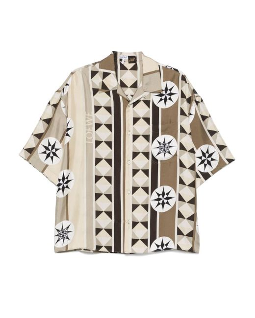Camicia di Loewe in White da Uomo