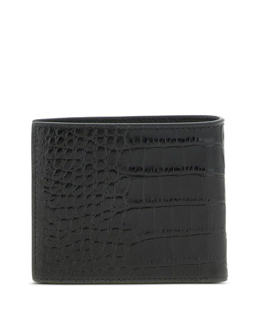 Tom Ford Black Leather Wallet for men