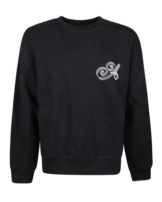 AWAKE NY Blue Script Crew Neck Sweatshirt for men