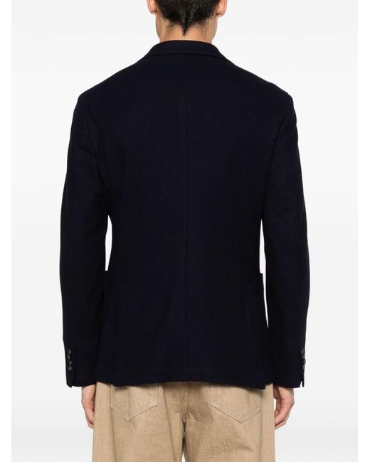 Manuel Ritz Blue Cardigan With Buttons for men