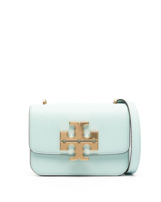 Tory Burch Blue Eleanor Small Leather Shoulder Bag