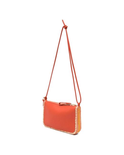 Loewe Red Rio Leather Mini Bag