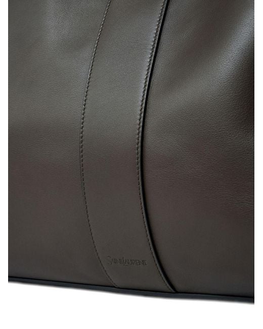 Saint Laurent Black Y Large Leather Tote Bag