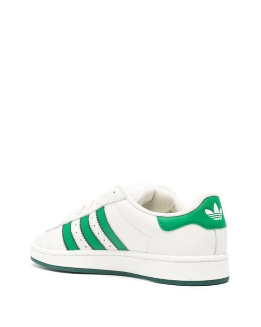 Adidas Green Campus 00s Leather Sneakers for men
