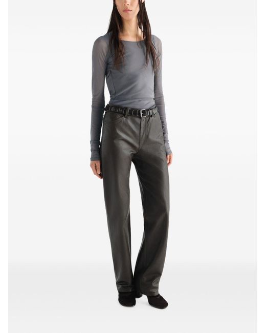 Lemaire Gray Ballerina Knotted Top
