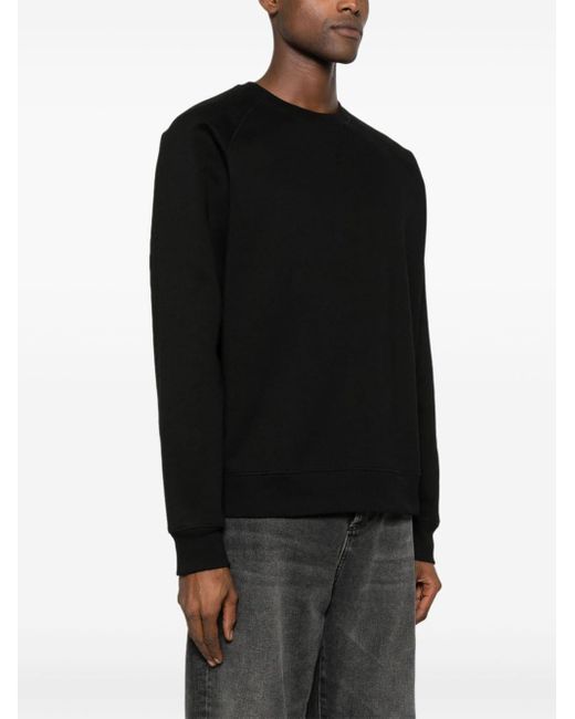 Carhartt Black Cotton Blend Sweatshirt for men