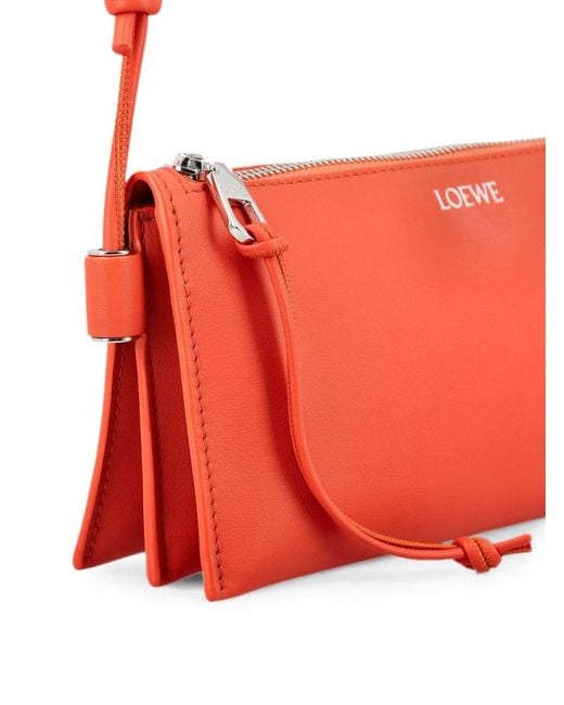 Borsa Mini di Loewe in Red