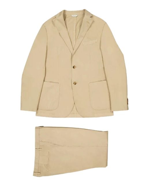 Boglioli Natural Tailored Light Two-Button Suit for men