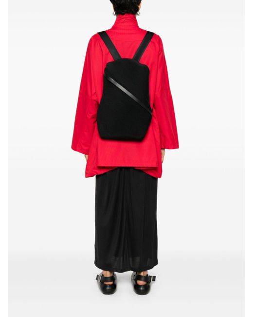 Bias pleats backpack deals