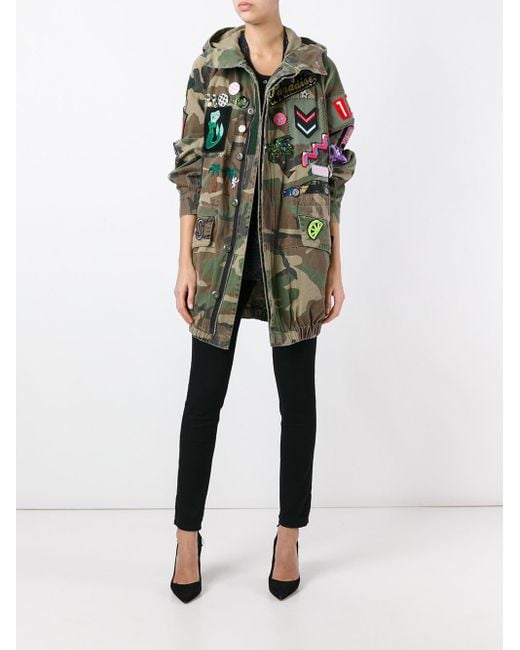 Marc jacobs camo jacket sales