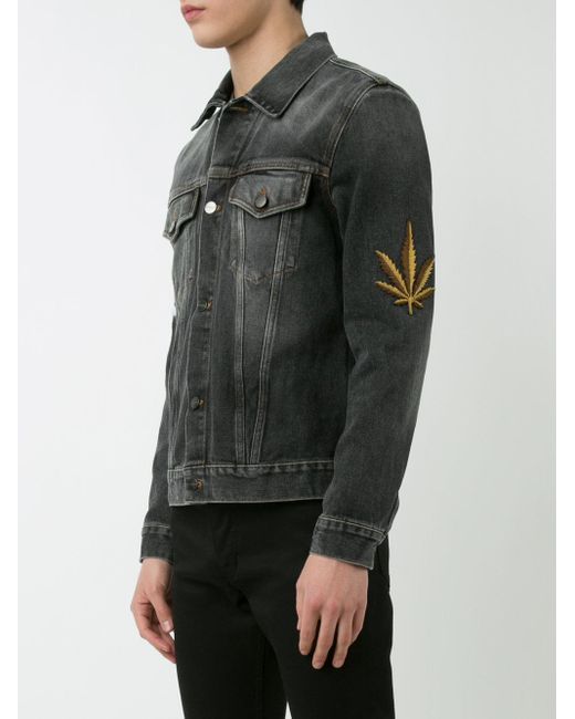 denim palm angels jacket