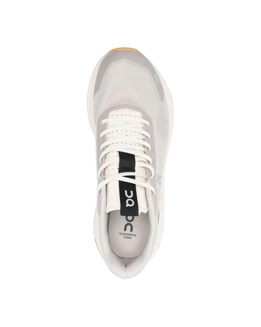 On Shoes White Sneaker Cloud Nova for men