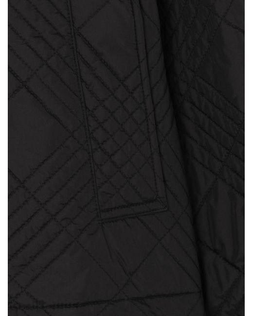 Burberry Black Nylon Quilted Jacket
