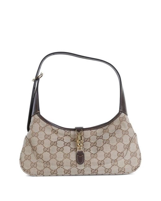 Gucci Gray Jackie Slim Small Shoulder Bag
